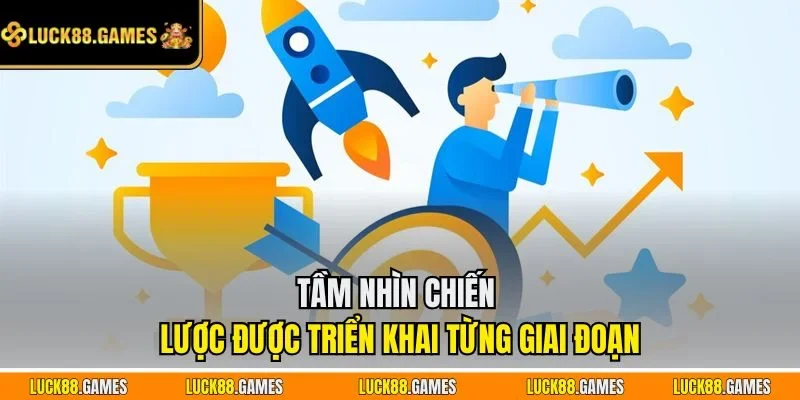 Tầm nhìn chiến lược được triển khai từng giai đoạn